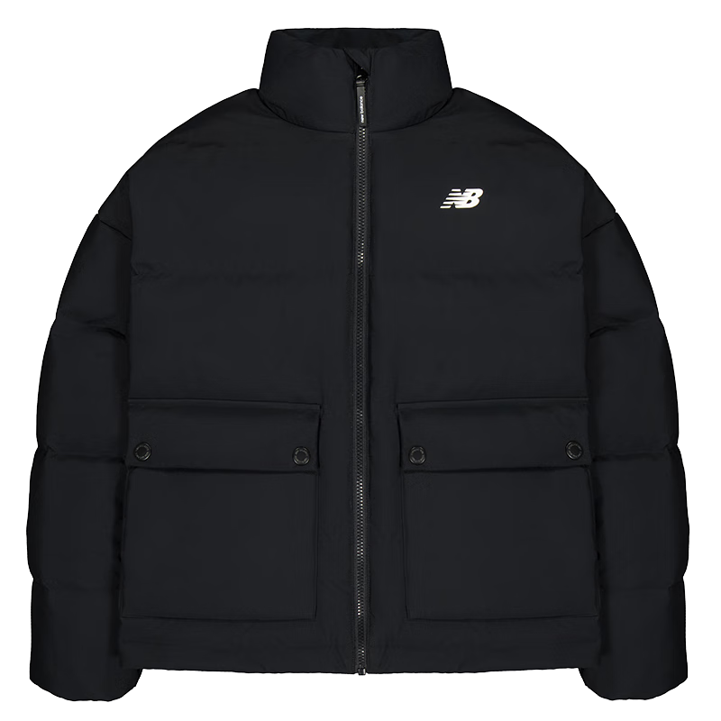 NEW BALANCE NB官方25新款女款秋冬休闲百搭保暖运动羽绒服 BK AWJ53395 XS