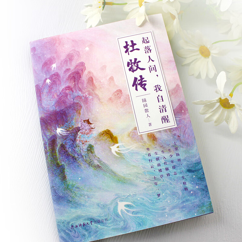 起落人间.我自清醒-杜牧传随园散人历史人物陕西师范大学出版社新华书店正版
