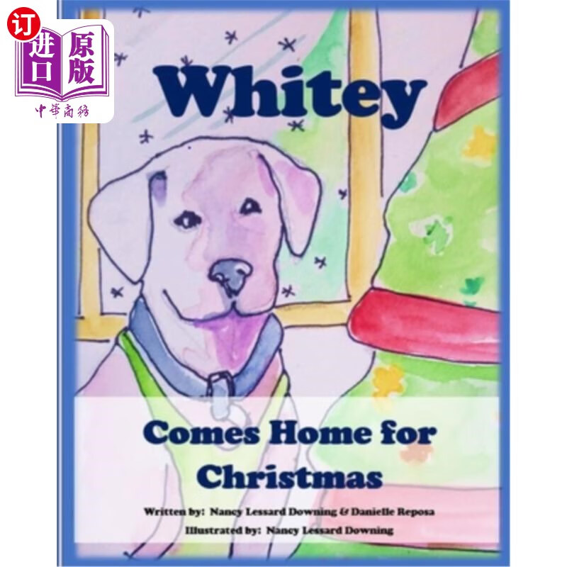 海外直订whitey comes home for christmas 小白回家过圣诞节