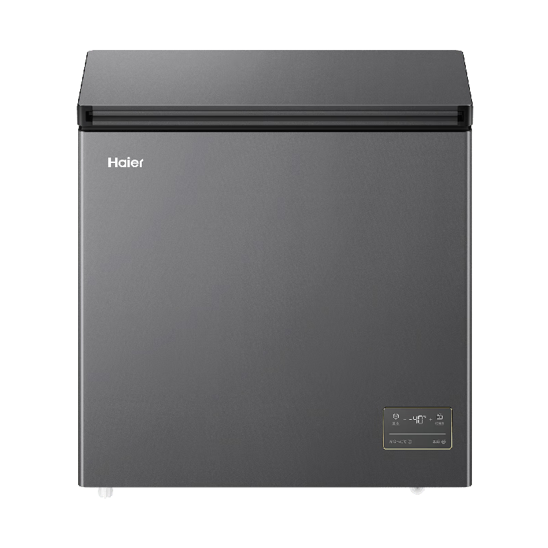 海尔（Haier）200L单温冰柜小型家用小冰柜商用减霜一级能效-40℃深冷变频冷柜小冰箱BC/BD-200GHEPSD9D国家补贴