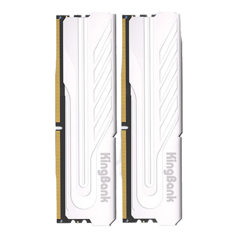 金百达（KINGBANK）银爵3600 8gx2内存条金百达银爵ddr4 3200内存条2666海力士内存条16g马甲条32g星刃黑3600 银爵32G(16Gx2) 3200 【C16】