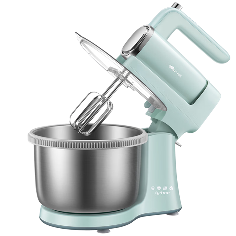小熊（Bear）打蛋器 家用电动打蛋机 奶油奶盖打发器 烘焙手持自动搅蛋器 搅拌器DDQ-B03V1