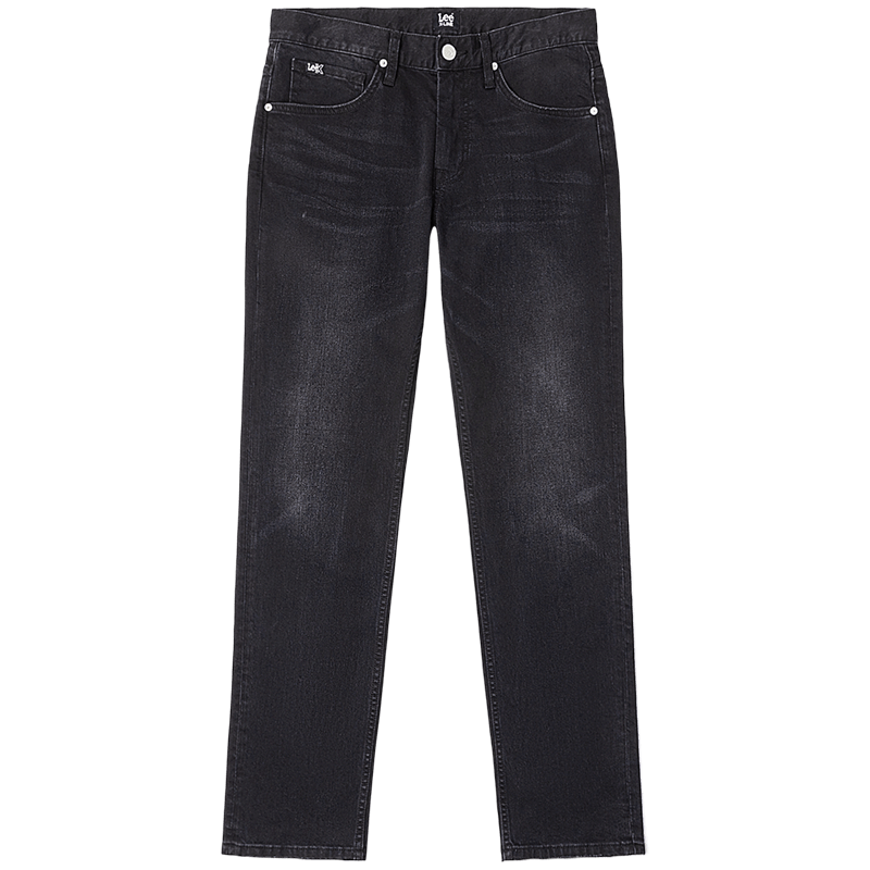 Lee【张凌赫代言】25新品舒适锥形五袋款中蓝色男牛仔裤A08178 中蓝色 34