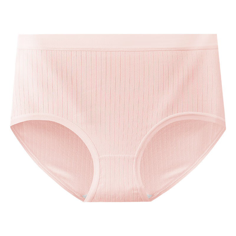 稚蝶50支精梳棉 全棉高腰收腹大码女士内裤10A抑菌三角纯棉内裤女 混色【高腰A类抗菌】 肤色+粉色+蓝色+白色随机 8条 L 100-120斤