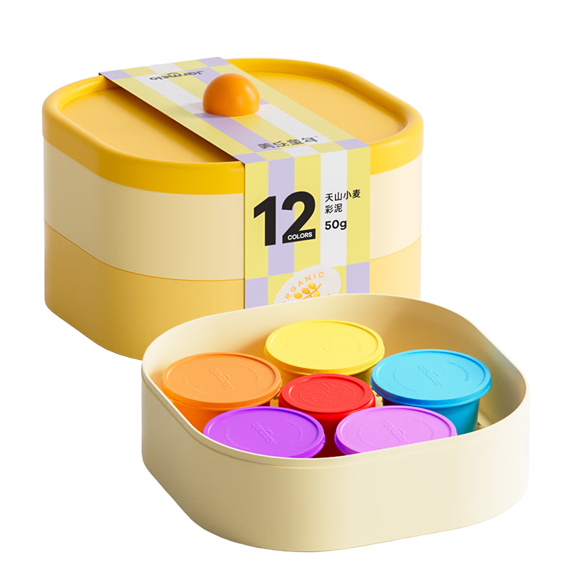 ����ͯ���ͯС����۲�����Ƥ��12ɫ50g�޶�3-6����߱����׶�԰�������� 89.9Ԫ