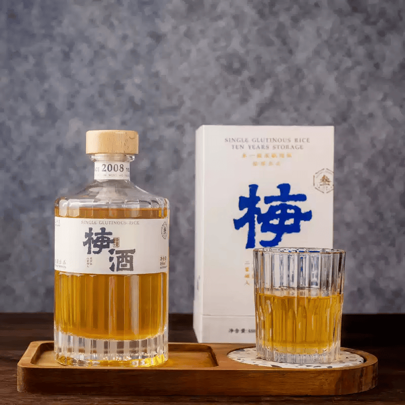 绘璟青梅桂花梅子酒488ml微醺女士低度果酒糯米露酒高端中秋送礼礼盒 进阶版青梅酒（二重梅入） 488ml*1瓶