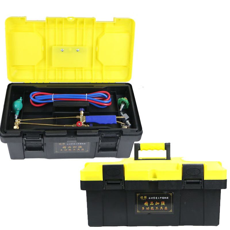 焊枪盒子焊具手推车2l焊炬工具箱4l小拉车便携式气瓶气罐架子 新式