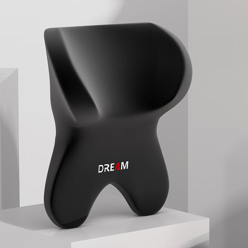 车丽友（CHELIYOU）汽车头枕车用靠枕颈枕靠垫腰靠车内座椅枕头奥迪奔驰迈巴赫护颈枕 【头枕】黑色