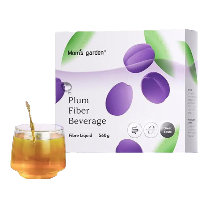 Mom's Garden媽媽花園西梅汁孕婦可用哺乳期通便潤腸膳食纖維腸胃養護便秘救星 1盒體驗裝【40g*14包】