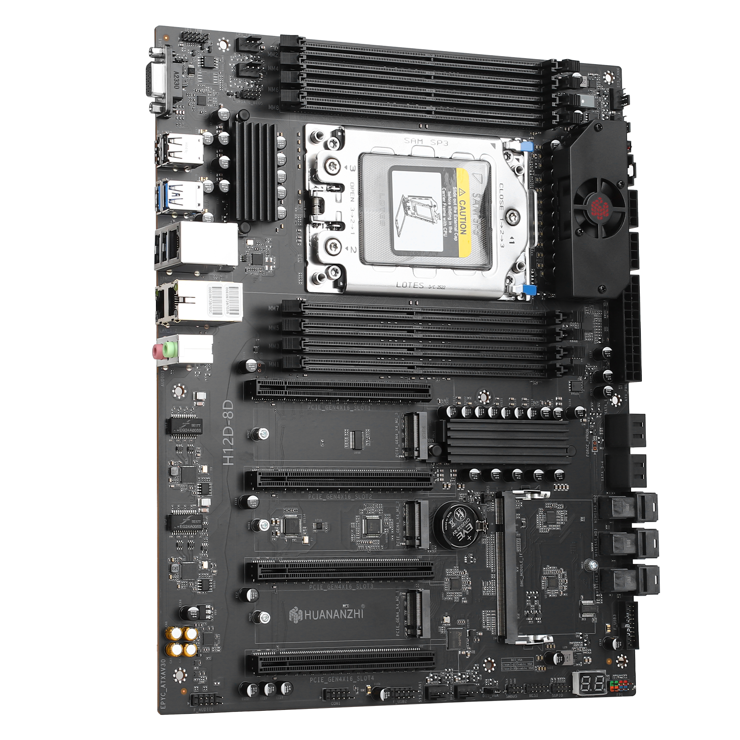 华南金牌 H12D 8D EPYC7002 AI BMC IPMI2.0 H12D 8D BMC 图 6