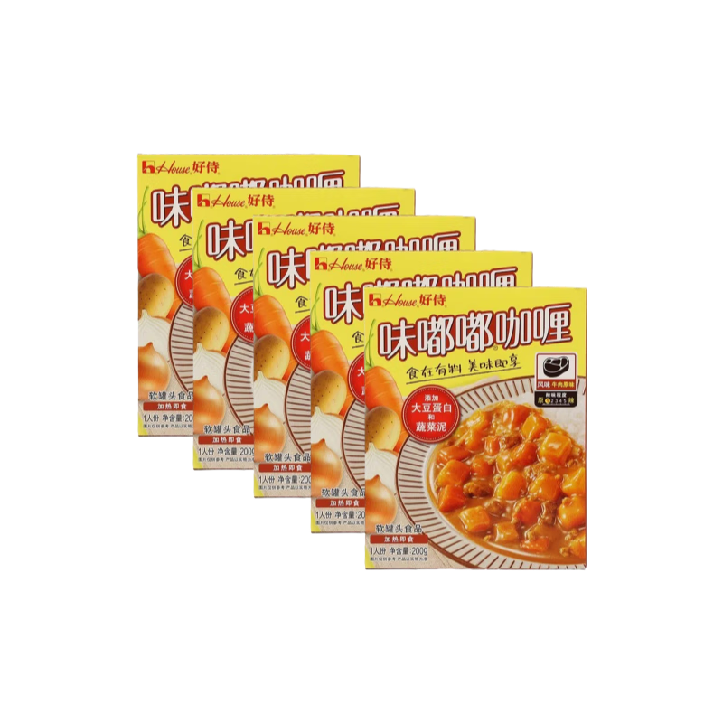 ���̣�HOUSE��ζ�ཿ��ţ��ζ200g*5�� ��ʳ��ଷ���ζ�ϡ�������֡�