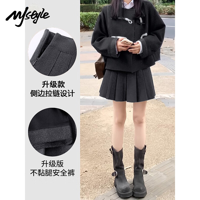 ���ڲ�����MJ STYLEʱ�ж̿����ȹŮ2026�����¿�ѧԺ������ٴ���߹�A�ְ���ȹ�� 69.9Ԫ