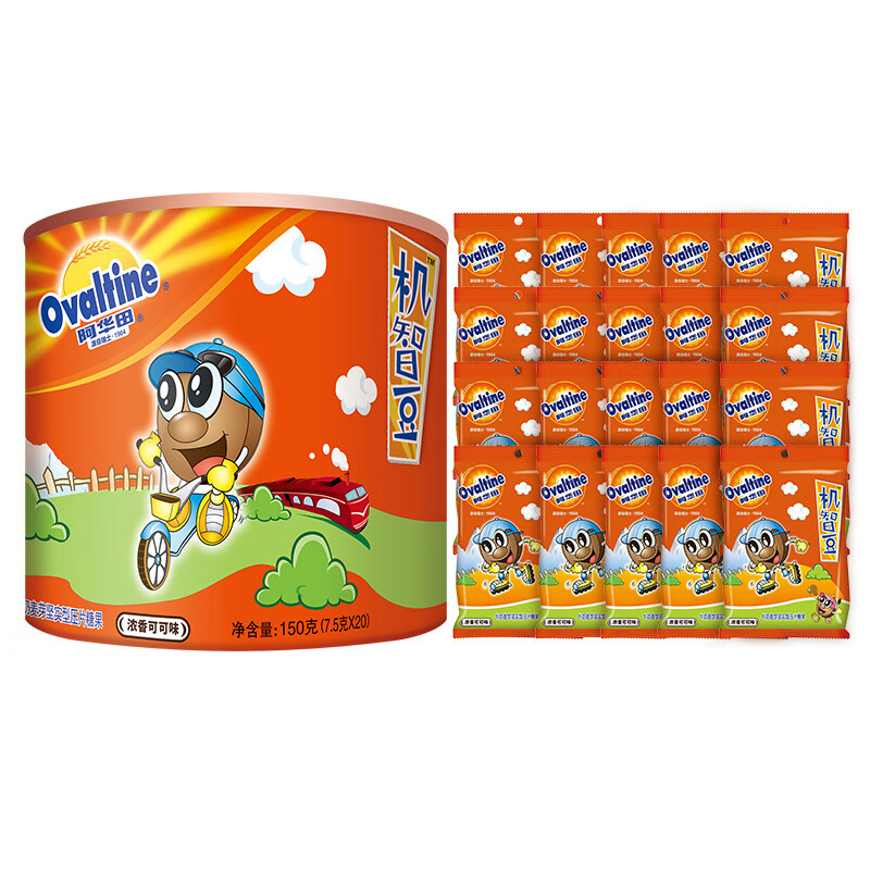 阿华田机智豆巧克力M豆怀旧童年奶片小零食迎六一儿童节零食糖果 原味