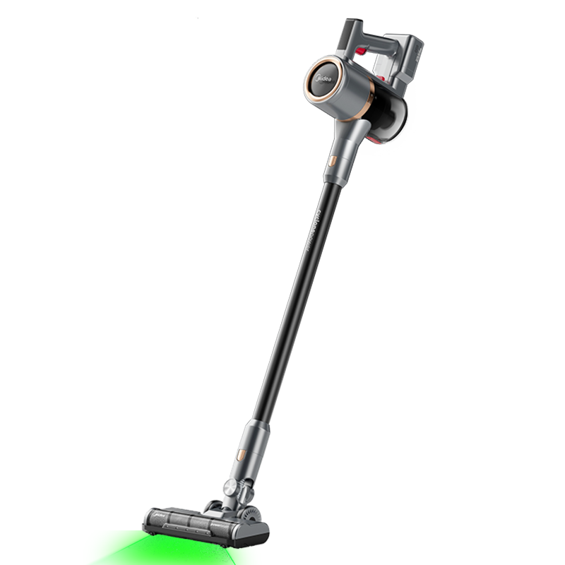 美的（Midea）吸尘器家用无线Q7 手持吸尘器   绿光显尘车载大吸力 除螨除尘一体机轻量【国家补贴】