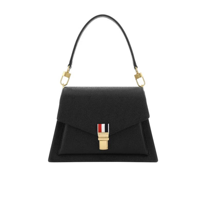 thom browne女士流行皮革梯形单肩包 2024新款时尚经典复古耐用轻奢