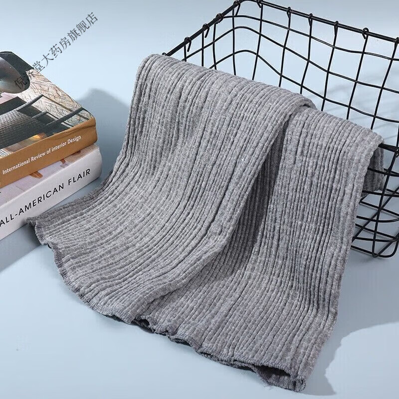 通用大码护膝保暖宽松老寒腿男女士加肥空调房长护膝特大号夏季孕产妇 肤色 36厘米 单层180-300斤