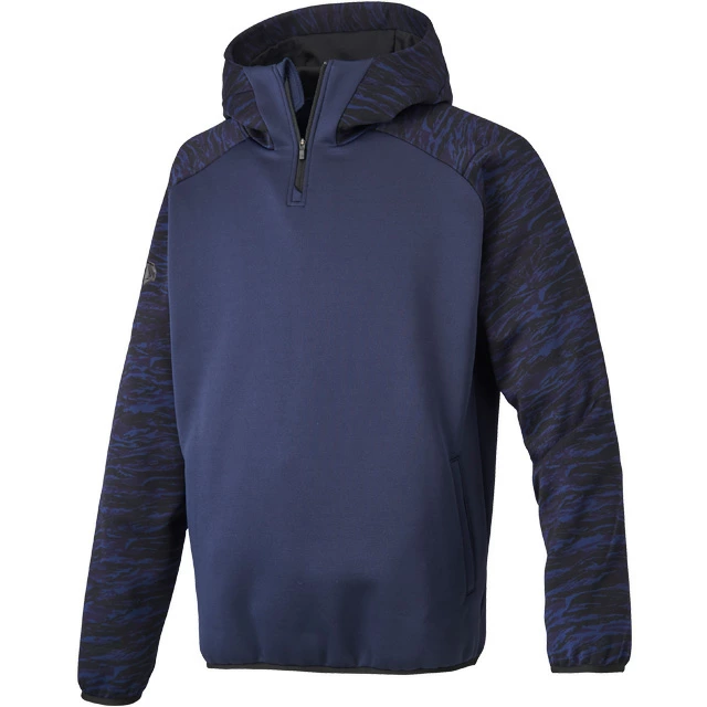 迪桑特（DESCENTE）运动外套帽衫秋冬训练服保暖防水风衣户外卫衣DBX-2760B 日本直邮 DNVY 海军蓝 XL 日码（O）