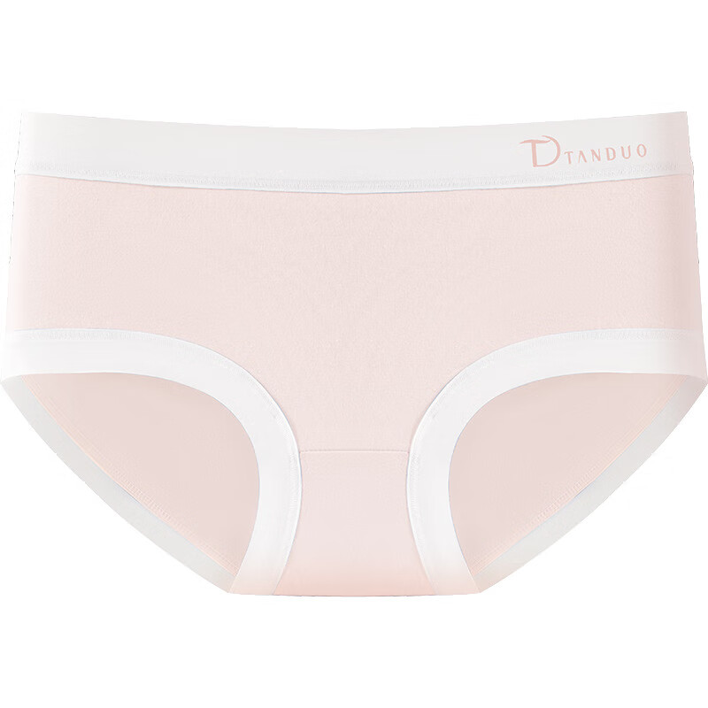 DAPHNE达芙妮女生纯棉内裤精梳棉短裤学生亲肤无痕三角裤中腰透气 【纯棉内裤6条】颜色随机 XL110-130
