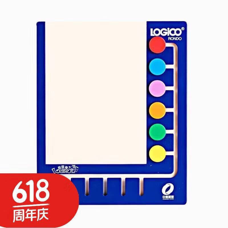 版托班小班中班大班卡片六钮十钮模板 逻辑狗新版小班下不带操作板