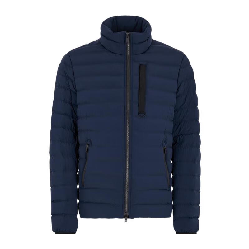 Moose Knuckles羽絨服男 保暖防風(fēng)輕便透氣長(cháng)袖日常戶(hù)外羽絨服 藍色 均碼 |M