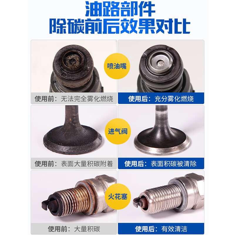 燃油宝固特威油路积碳去除剂 净碳宝280ml 汽车用品汽车添加剂 固特威净碳宝汽油燃油车通用款添加剂燃烧室积碳清洗剂 车奔驰宝马奥迪大众雪佛兰长城汽油车除积碳燃油添加剂