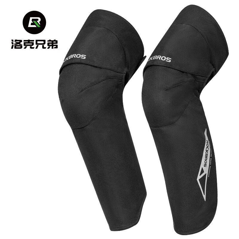 洛克兄弟(ROCKBROS)洛克兄弟摩托車護(hù)膝保暖男女秋冬季防摔防風(fēng)騎行護(hù)腿騎士護(hù)具裝備 防寒防摔機(jī)車騎行護(hù)膝無(wú)護(hù) 均碼