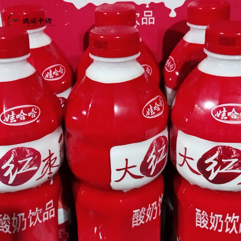 娃哈哈大红枣枸杞酸奶1.5l*3瓶/6瓶 1500毫升6瓶