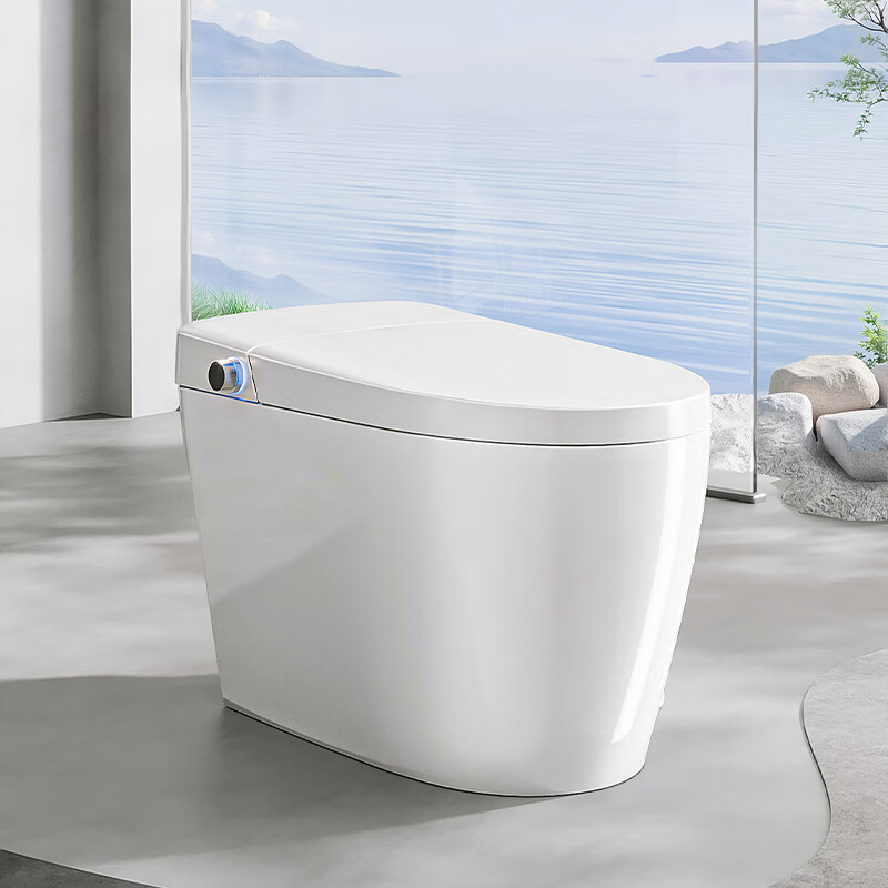 东鹏（DONGPENG）轻智能马桶无水压限制自动翻盖离坐冲水加热轻音冲水智能座便器 P613-自动+四季感温+离坐冲水 305 305/300mm