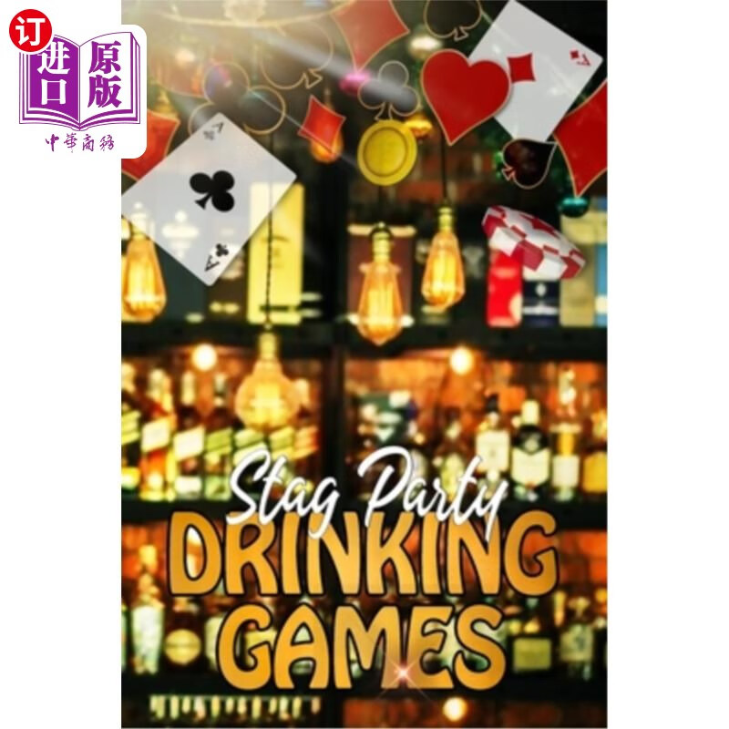 海外直订stag party drinking games: handbook of the most loved
