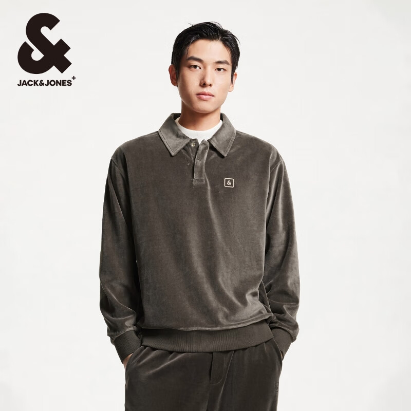杰克·琼斯（JACK&amp;JONES）男士卫衣合集 224433052巧克力棕色 L 180