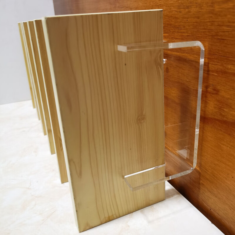 何佳功板材小样展示架 瓷砖样块色板卡槽展示架生态板材石材小样