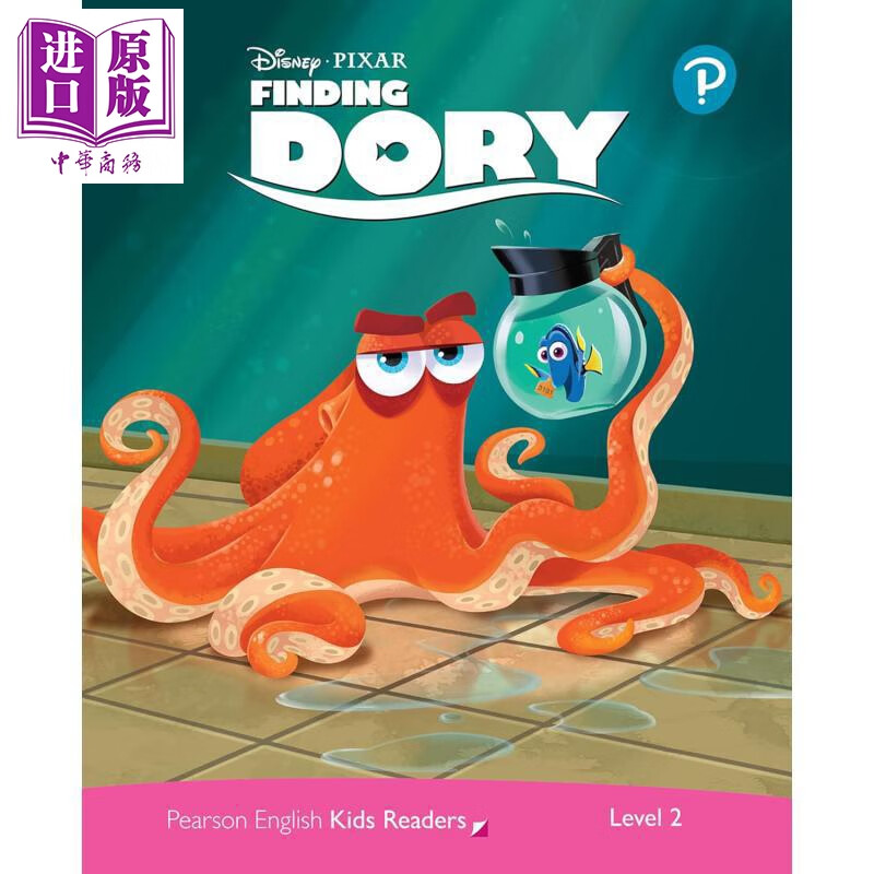 英文原版 级别2 迪士尼儿童读物 多莉去哪儿 含音频Level 2 Disney Kids Readers Finding Dory Pack English