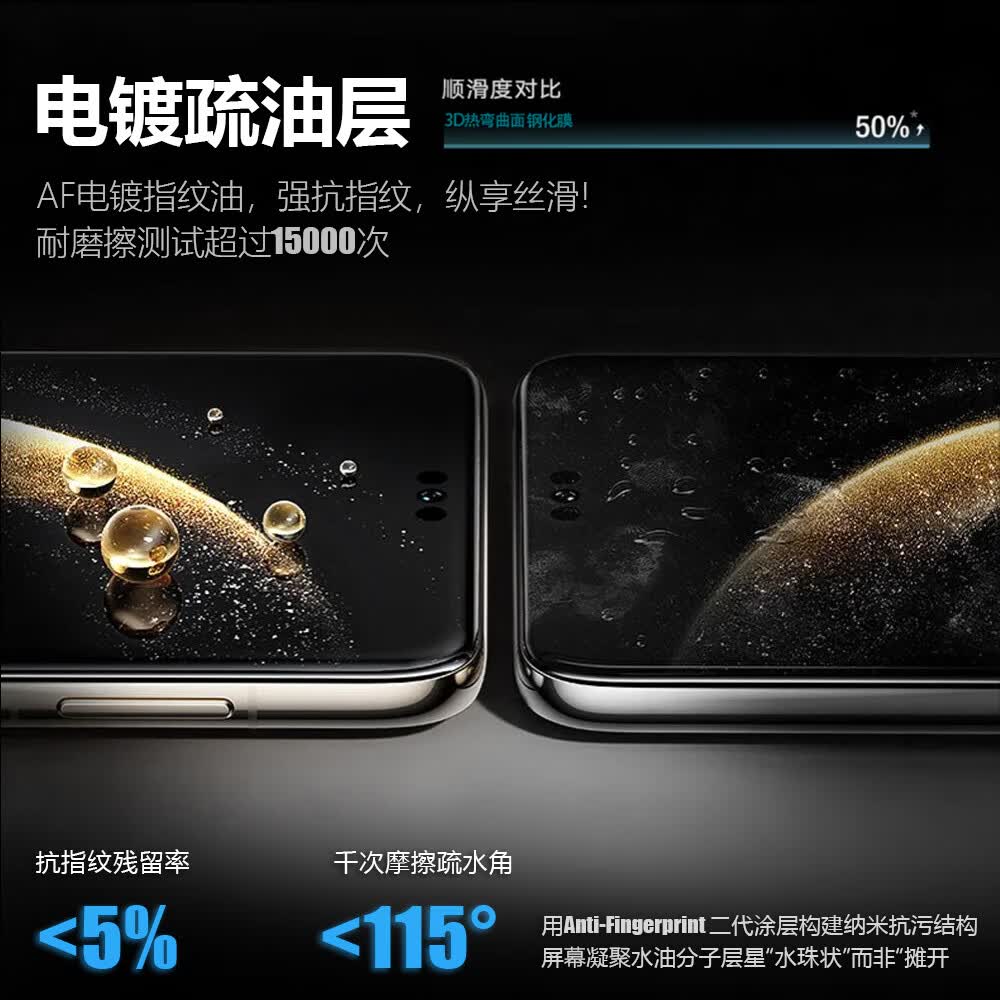 铠铠膜法适用一加15钢化膜3d热弯AR增透全胶无尘仓一加ACE6手机膜全屏高清防摔抗指纹原屏顺滑感听筒全覆盖 【复购款-新客勿拍】（2片装）3D热弯AR增透 一加13T