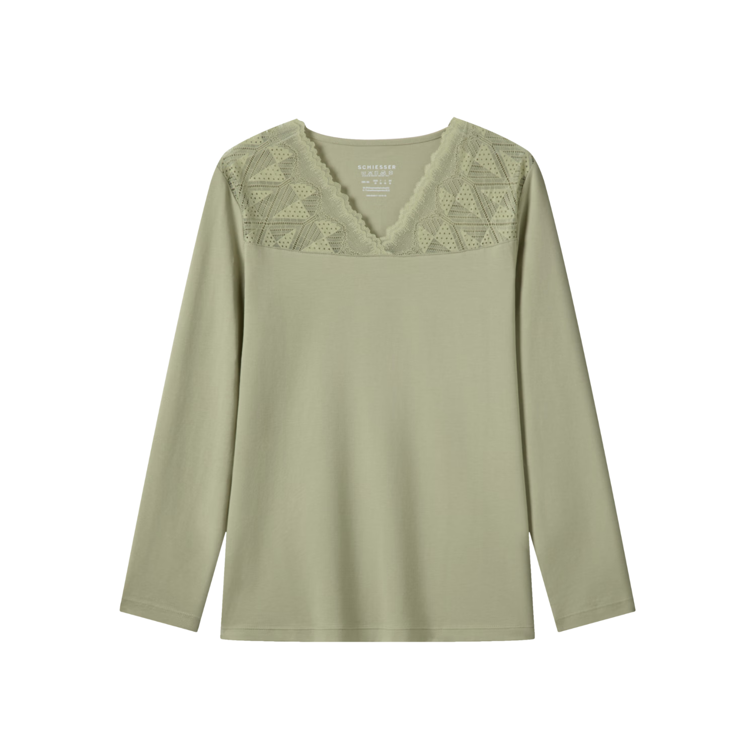 舒雅(Schiesser)7A抗菌女士V領(lǐng)保暖內(nèi)衣氨基酸保暖套裝 深粉紅 XL