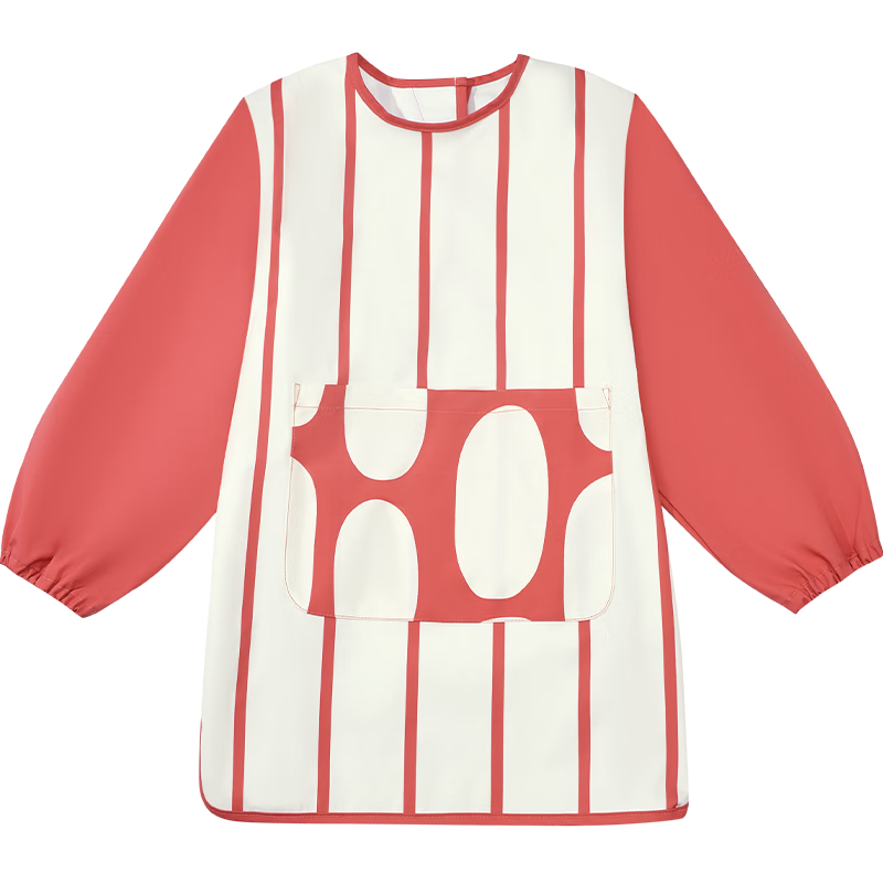 Kocotreekk樹寶寶罩衣吃飯兒童圍裙畫畫衣圍兜防水反穿防臟飯兜秋冬