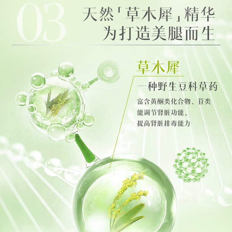 蝶翠诗(DHC)草木犀纤体美腿丸 下半身大腿缓解浮肿塑形塑身美体美腿 日本进口 1袋尝鲜装- 60粒*1袋