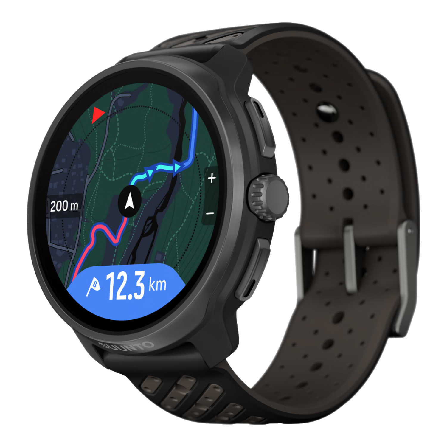 頌拓（SUUNTO）RACE 2戶外訓(xùn)練旗艦腕表越野鐵三心率血氧馬拉松運(yùn)動(dòng)手表智能手表 鈦礫石灰-曬圖有禮