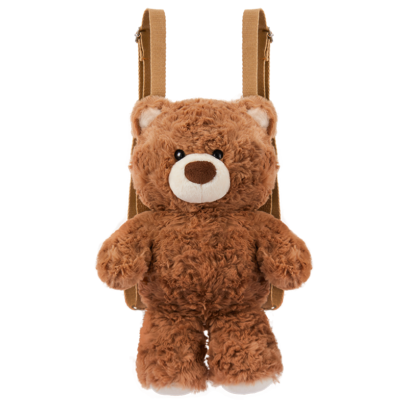 名創(chuàng)優(yōu)品（MINISO）吉福特熊毛絨小熊玩偶公仔娃娃寶寶睡覺(jué)抱生日禮物送女朋友 吉福特熊雙肩包 35*15cm 見(jiàn)詳情