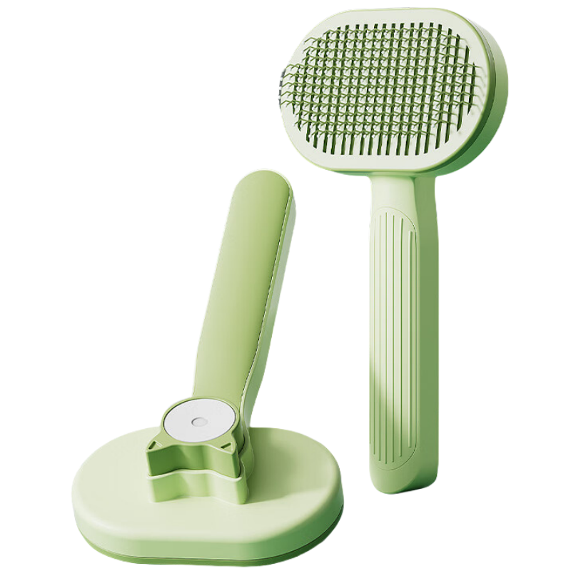 梦庭 梳毛刷猫梳子狗毛开结粘毛器宠物梳毛梳子去浮毛神器除毛刷用品