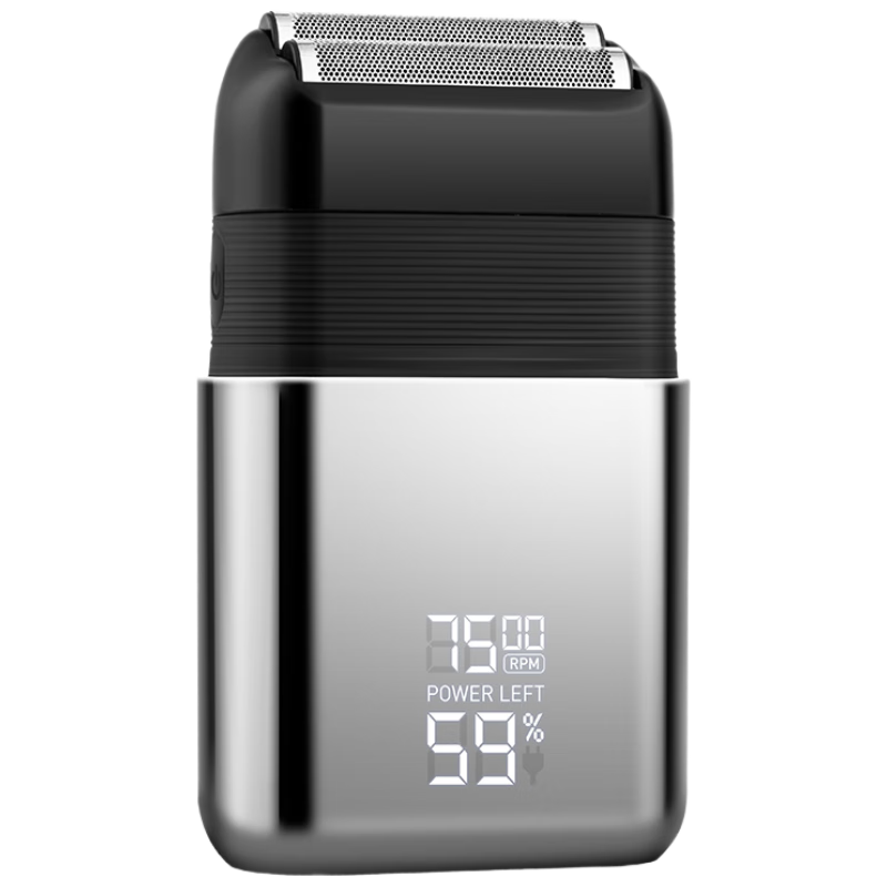 約克電動(dòng)剃須刀便攜式油頭增白剃光頭器理發(fā)往復(fù)式男士刮胡刀推白光頭理發(fā)店專用