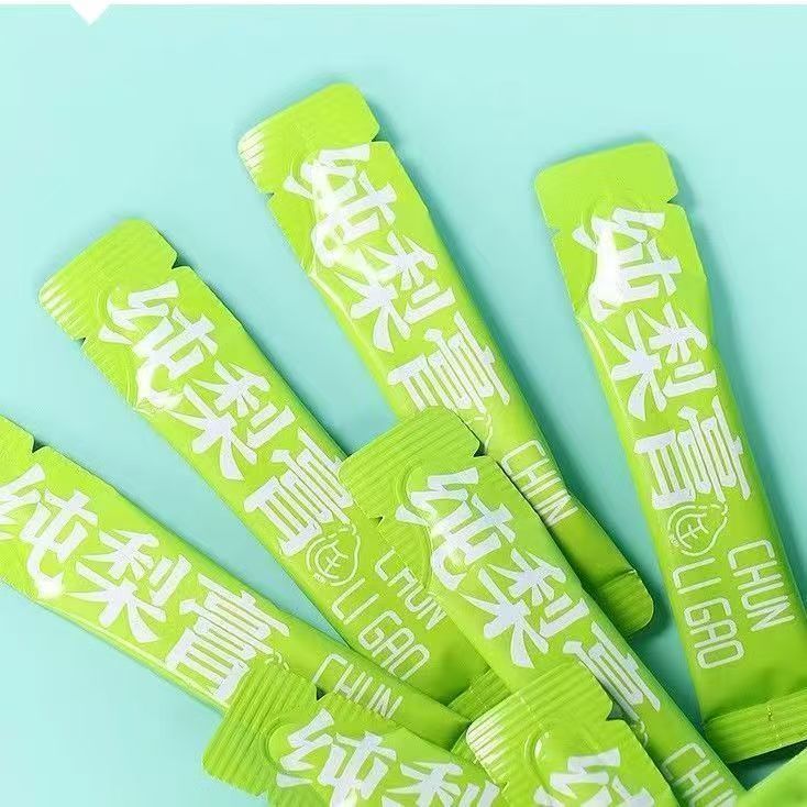 秋梨膏桶装山楂膏纯梨膏砀山梨膏秋梨膏泡水喝桶装独立袋装花草茶 通用 【纯梨膏】2条装