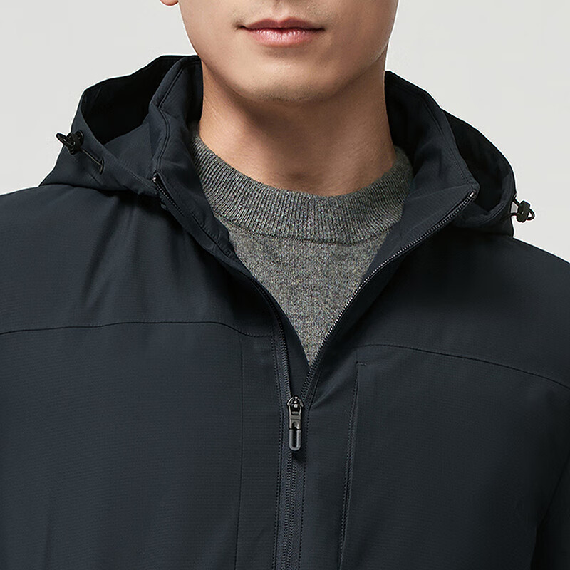 雅戈尔羽绒服男士2025秋冬中青年YSYD435732FTA【商场同款】 藏青YSYD435732FTA M 170/92A （推荐120-130斤）