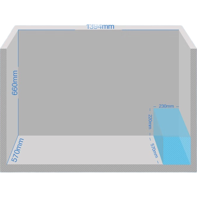 美的（Midea）521囤货商用大容积卧式大型冰柜 冷冻柜以旧换新BD/BC-521DKM(E)