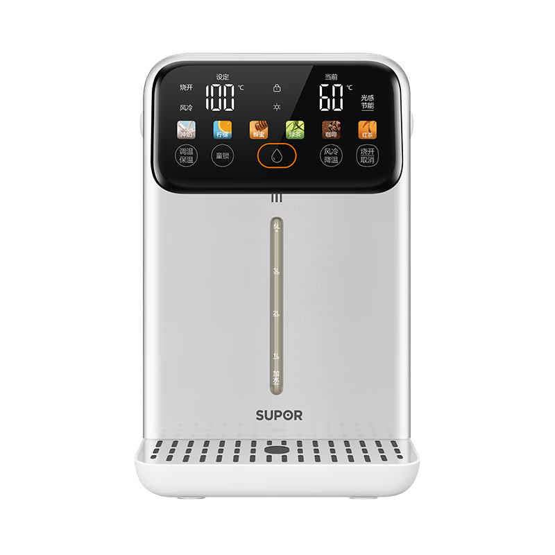 苏泊尔（SUPOR）电热水瓶电水瓶饮水机 烧水壶电水壶电热水壶 有钛内胆速沸不锈钢保温恒温一体 SW-50T916PRO