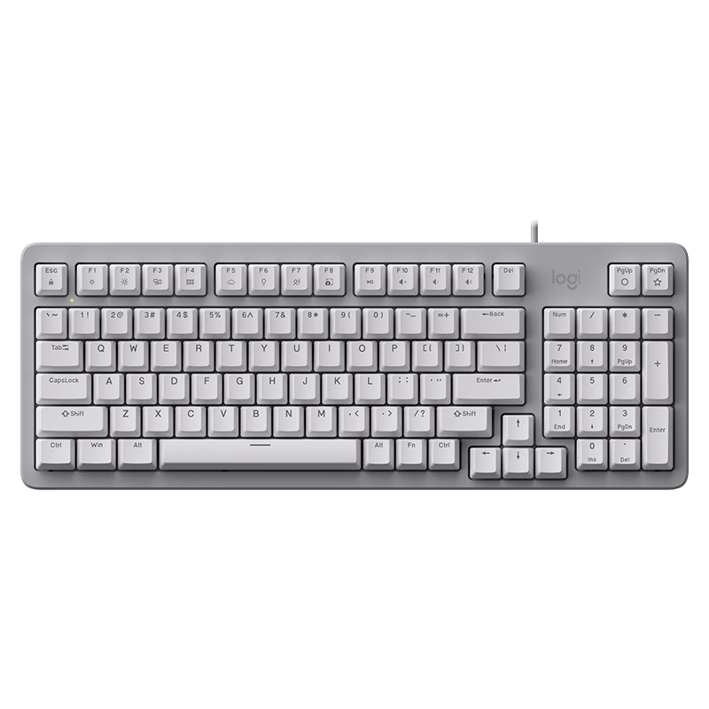 �޼���Logitech������ϵ�� K848 ���߼��� ��е���� ���ƻ����� �칫���� K845������  ��ɫ 97�� 99Ԫ