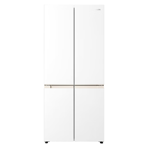 華凌美的出品60cm超薄零嵌入式十字對開(kāi)四開(kāi)門(mén)家用冰箱一級能效風(fēng)冷無(wú)霜HR-520WUSPZ家電補貼20%