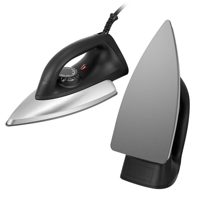 手工烫钻烫画贴木皮电烫斗家用熨烫衣服除皱电远斗 黑色特氟龙底板