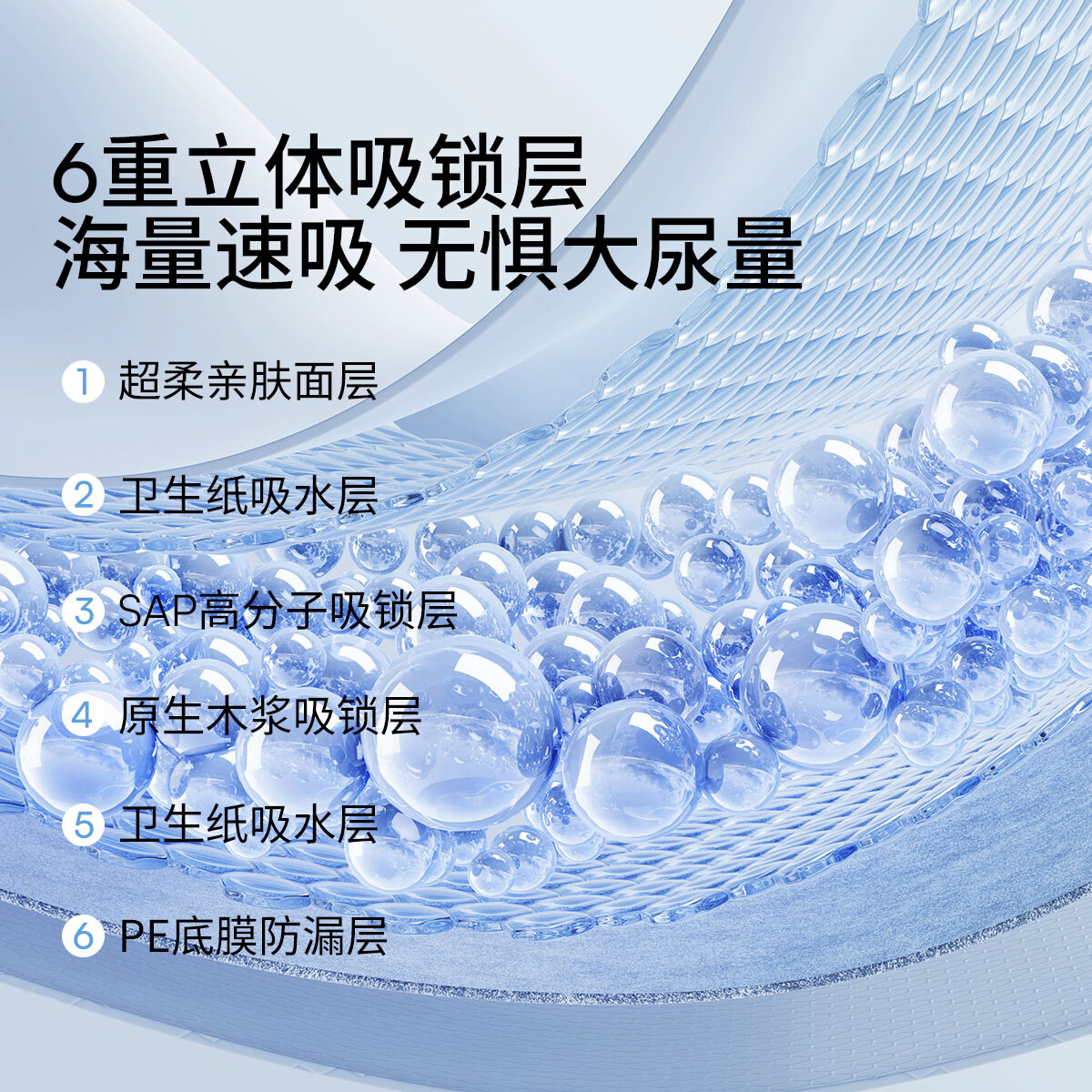 嫚熙(EMXEE)婴儿隔尿垫一次性护理垫新生宝宝防水透气纸尿片巾床垫 【果柔款】M码40片