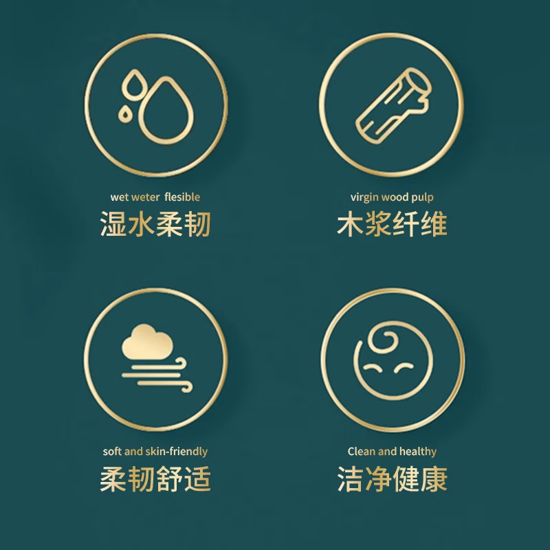 24包抽纸家用整箱实惠装餐巾纸卫生纸擦手纸加厚柔韧面巾纸厕纸 抢购中：1包原木优品 图 6