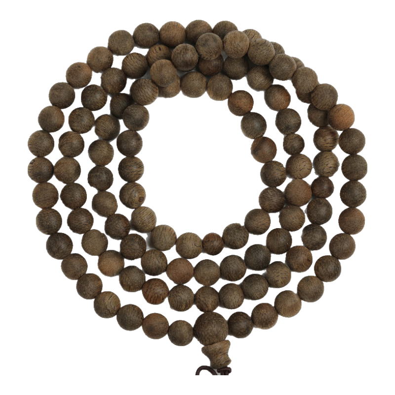 檀音沉香手串正宗越南惠安軟絲老料奇楠種8mm108顆佛珠手鏈男士款 16克